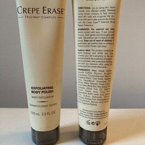 (2) Crepe Erase Exfoliating Body Polish 3.5 fl. oz ea